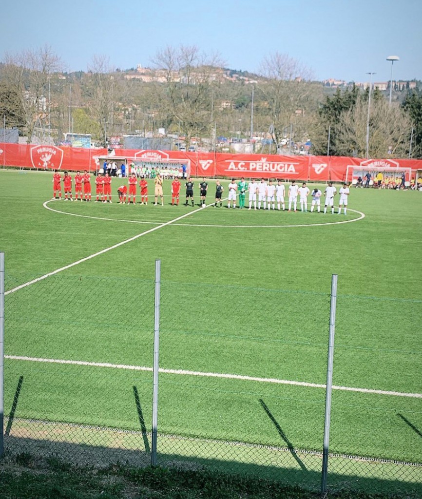 Giunti (2005) and Karamanis (2003) lined up with Perugia U19!